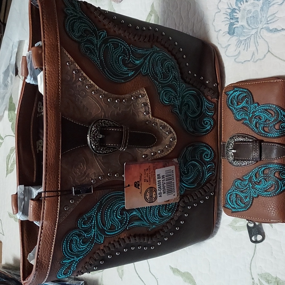 Western purse and wallet